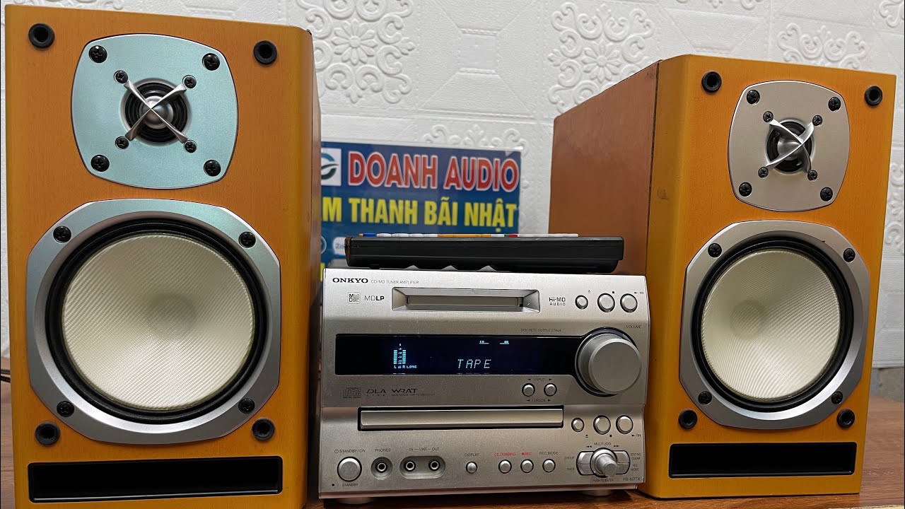 🎯giá (2tr1) dàn onkyo N7TX , có cổng quang , có chỉnh bass tép , zin nguyên bản , zalo 0976.592.986
