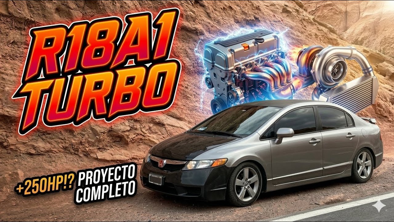 Armado Civic turbo 1.8 LXS R18A1