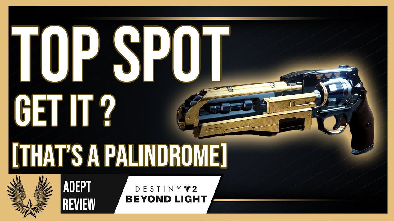 Destiny 2:  Palindrome is the best legendary 140 and it isn't close