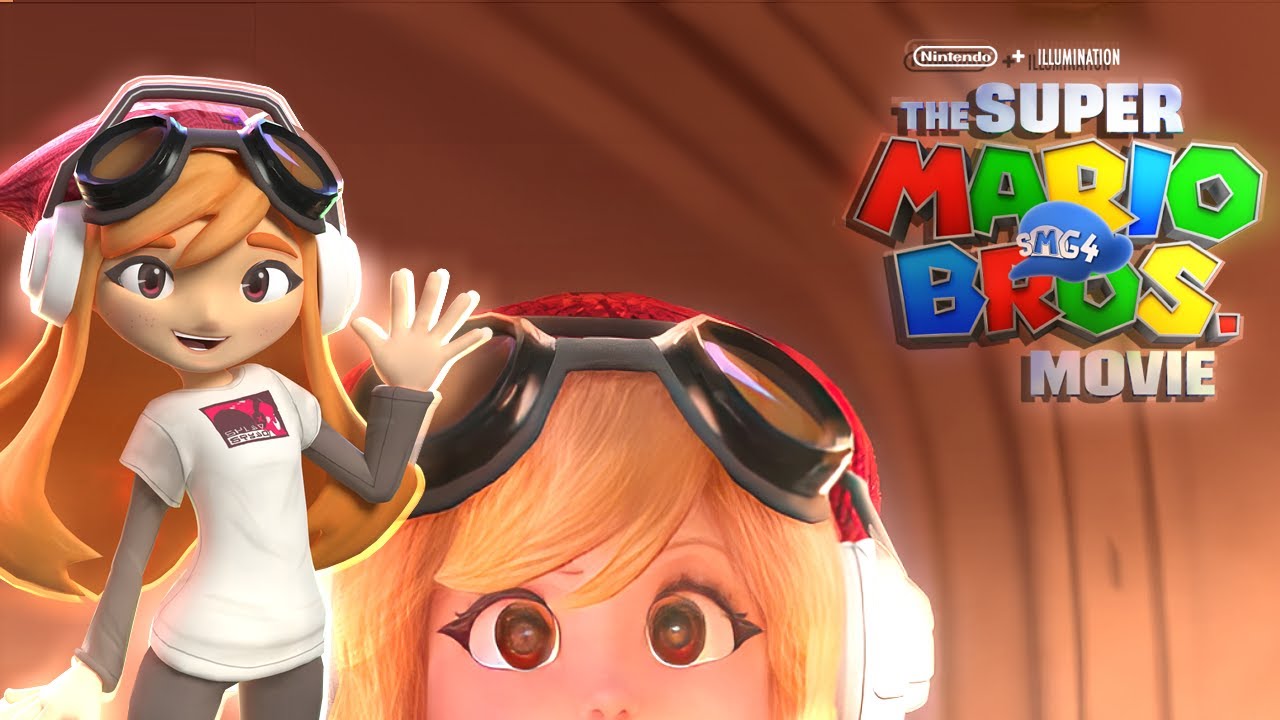 MEGGY in the SUPER MARIO MOVIE!!!