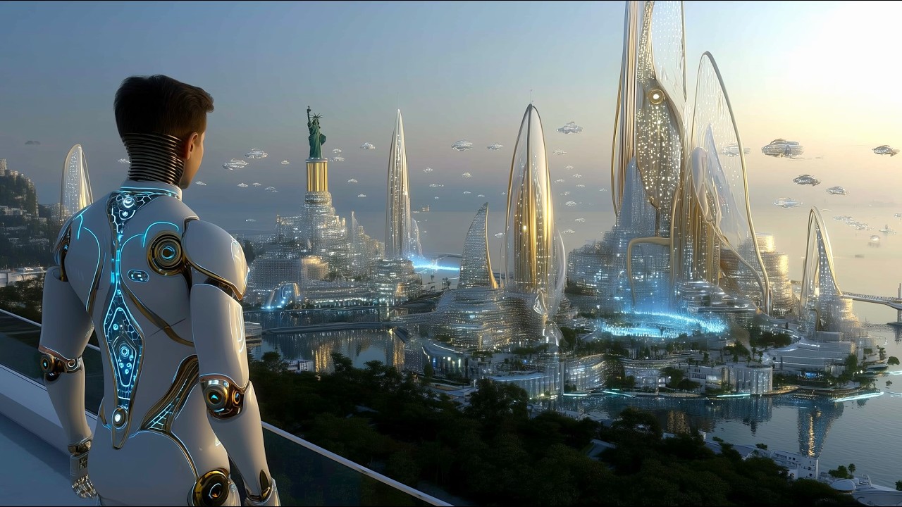 Future City 3500: The Paradise of Tomorrow | Sci-fi AI Short Film (4K)