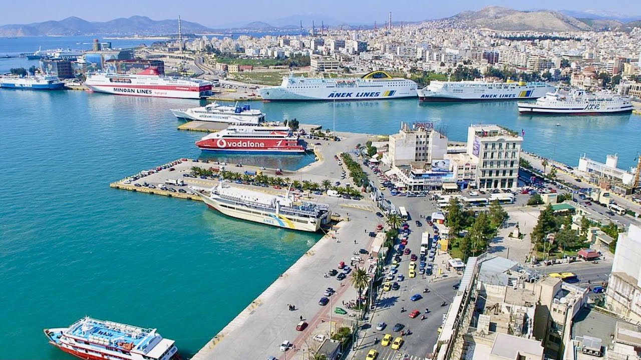 A Look At The Port of Piraeus, Athens, Greece