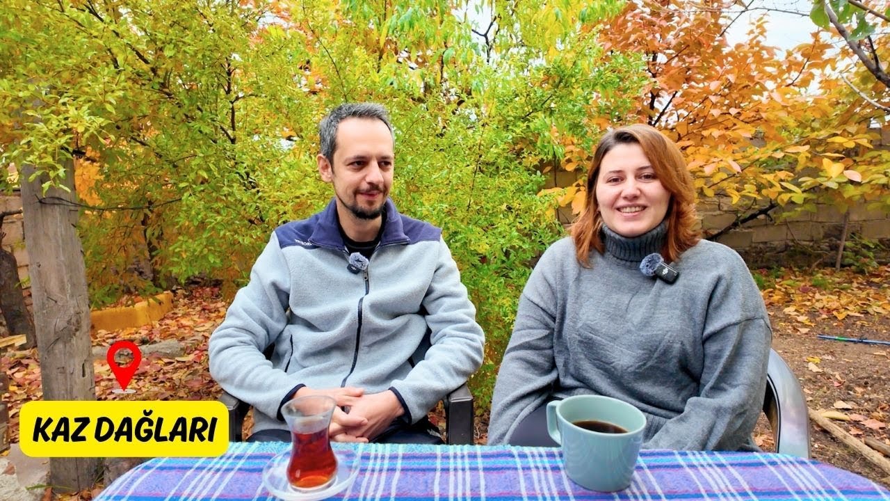 Emekli olmadan, KAZ DAĞLARI'na göç eden bir çift | Köyde Nasıl Geçinilir ??