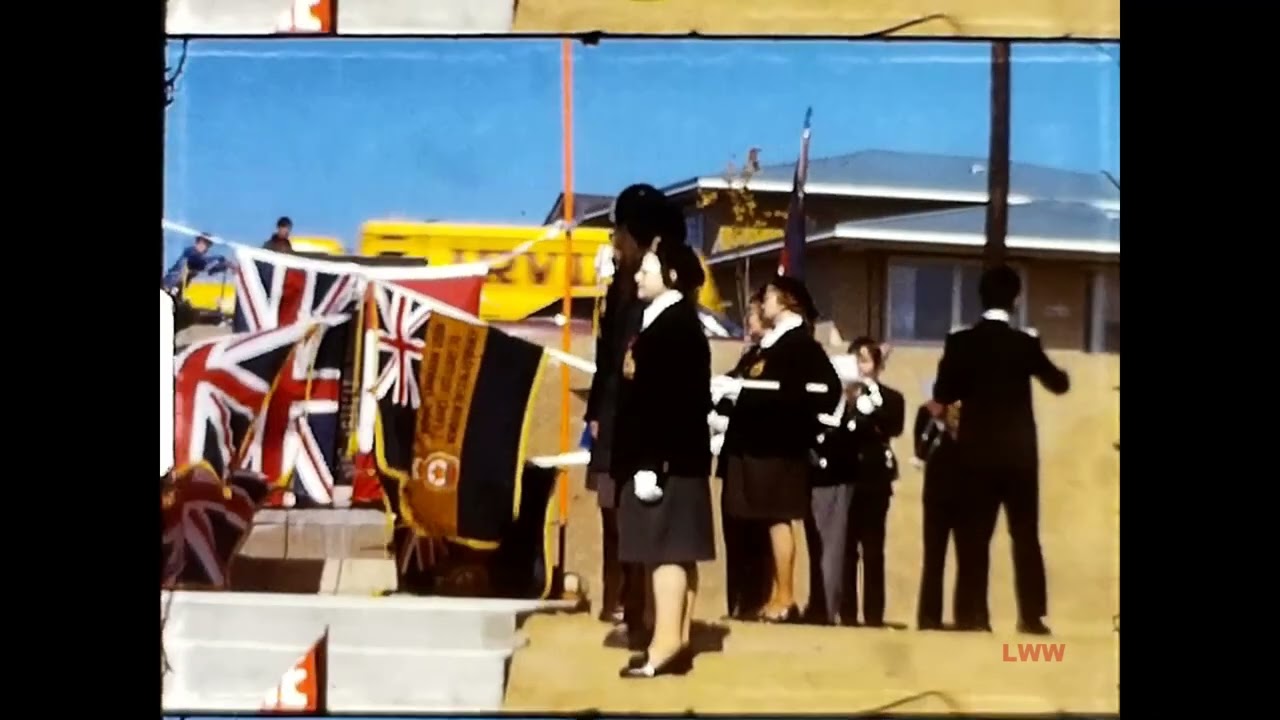 Cenotaph Unveiling in Windsor, Newfoundland 28-Sep-1974