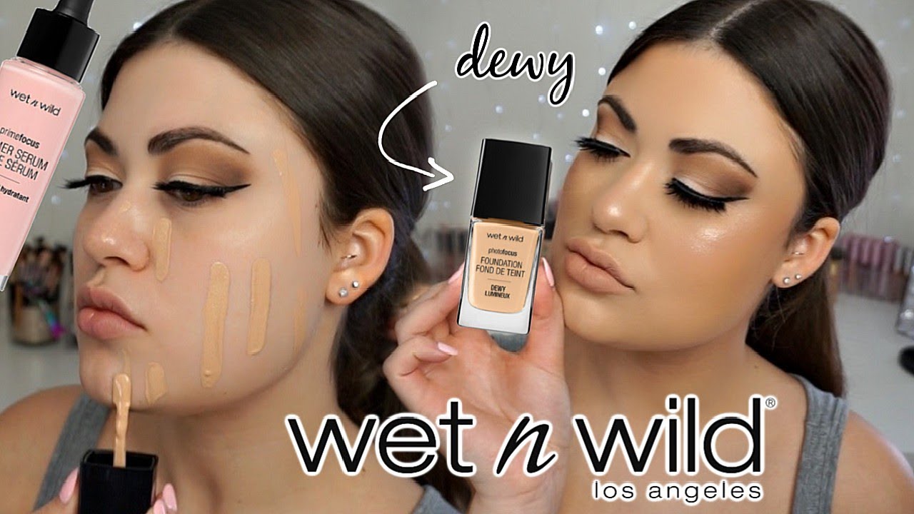 Wet N Wild DEWY FOUNDATION 💦Review & Wear Test (Dry Skin)