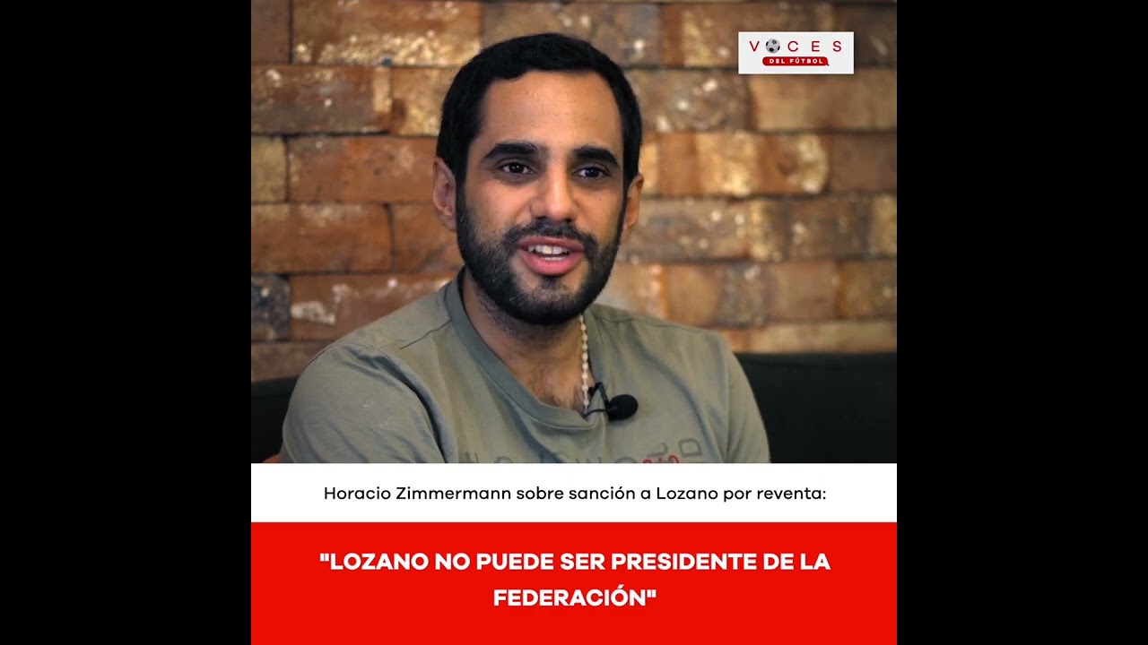 LA VOZ DE HORACIO ZIMMERMANN