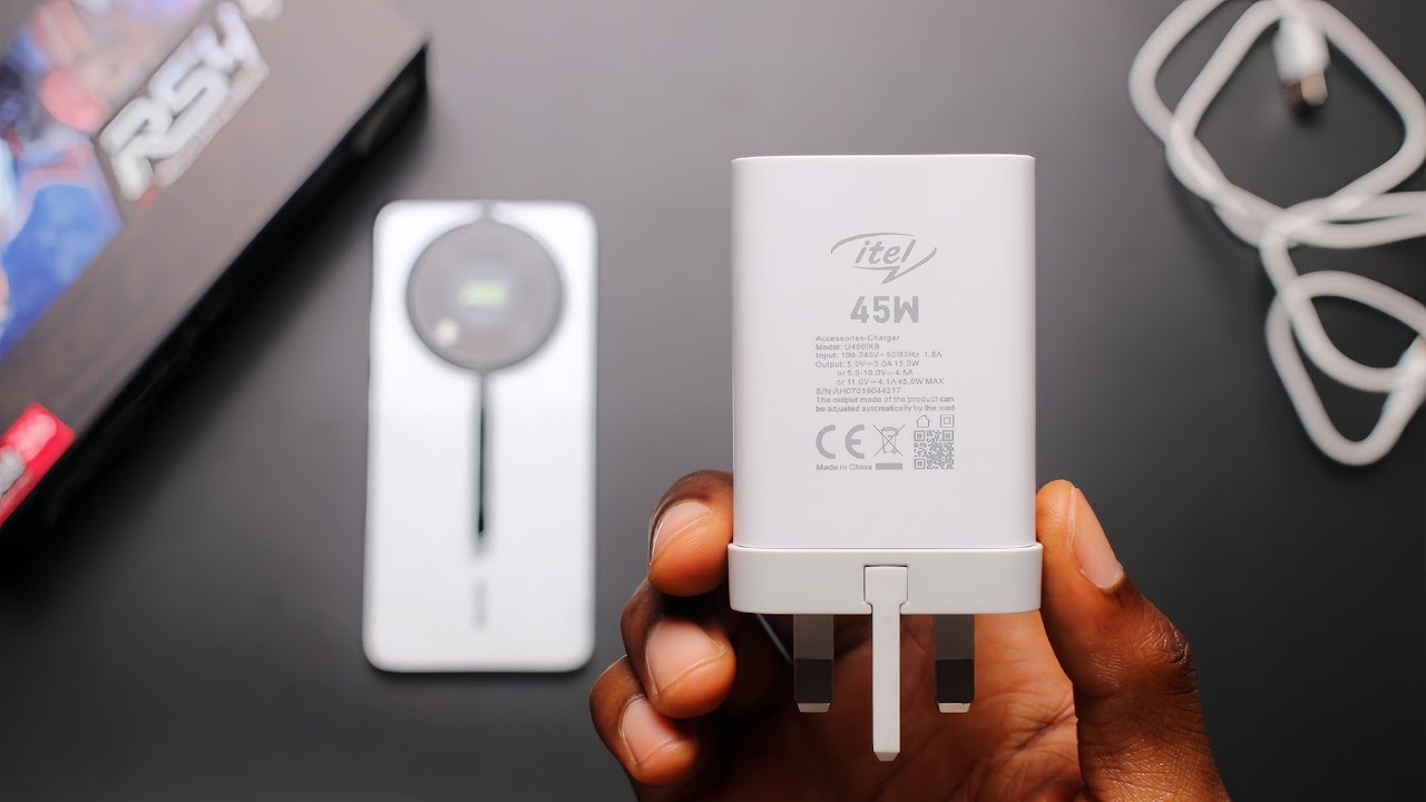 itel RS4 Charging Speed Test 45W ⚡5000mAh - 80% in 30 minutes?