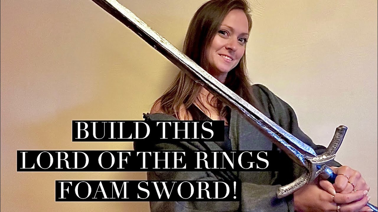 Make this foam sword!! Glamdring build!