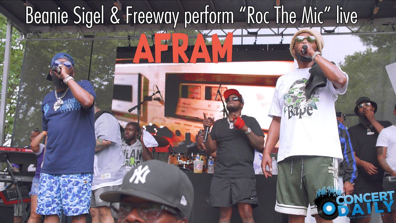Beanie Sigel and Freeway perform 