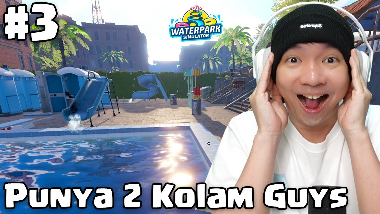 Makin Panik, Butuh Karyawan Guys - WaterPark Simulator Indonesia Part 3