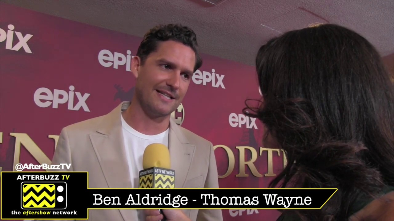"Pennyworth" Red Carpet Interview with Ben Aldridge