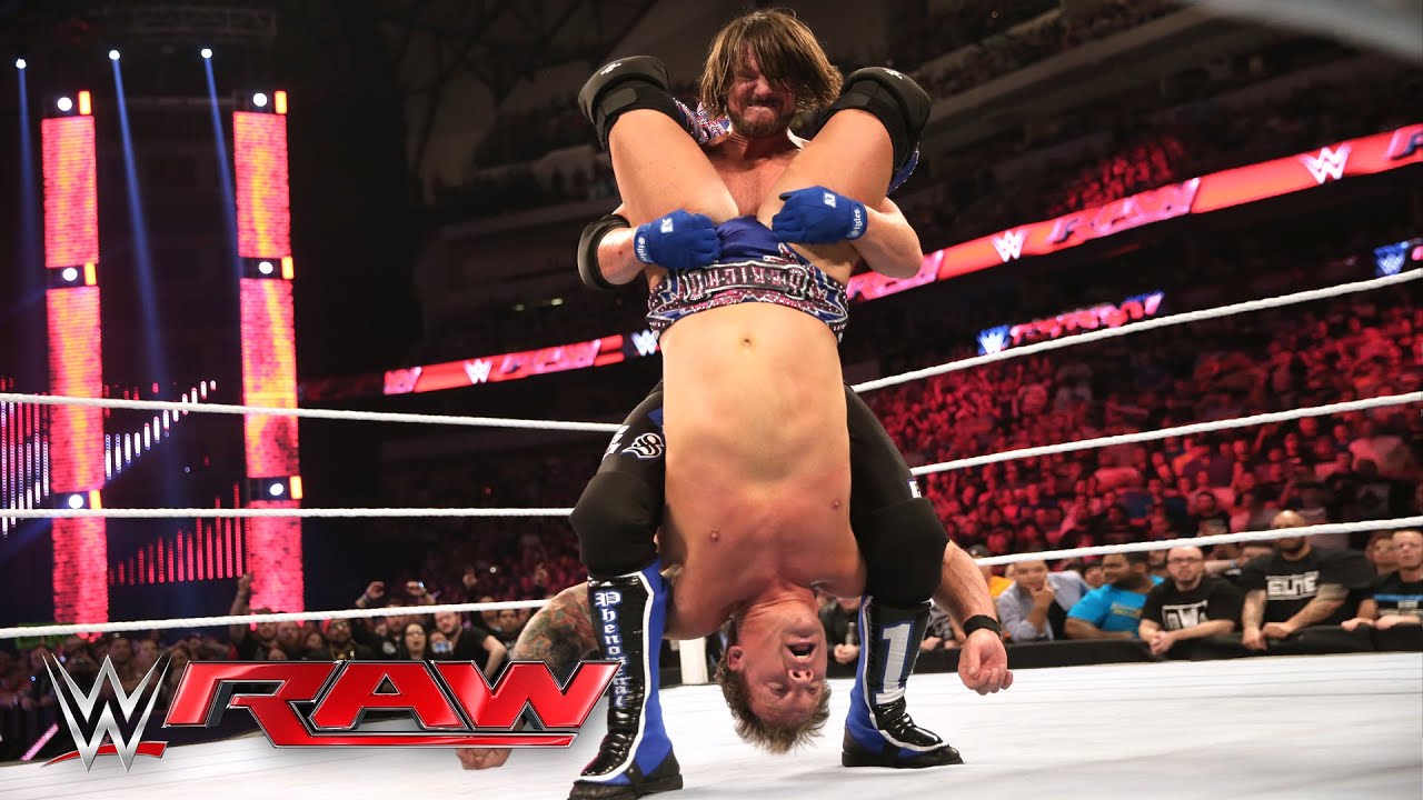 WWE World Heavyweight Title No. 1 Contender's Fatal Four Way Match: Raw, April 4, 2016