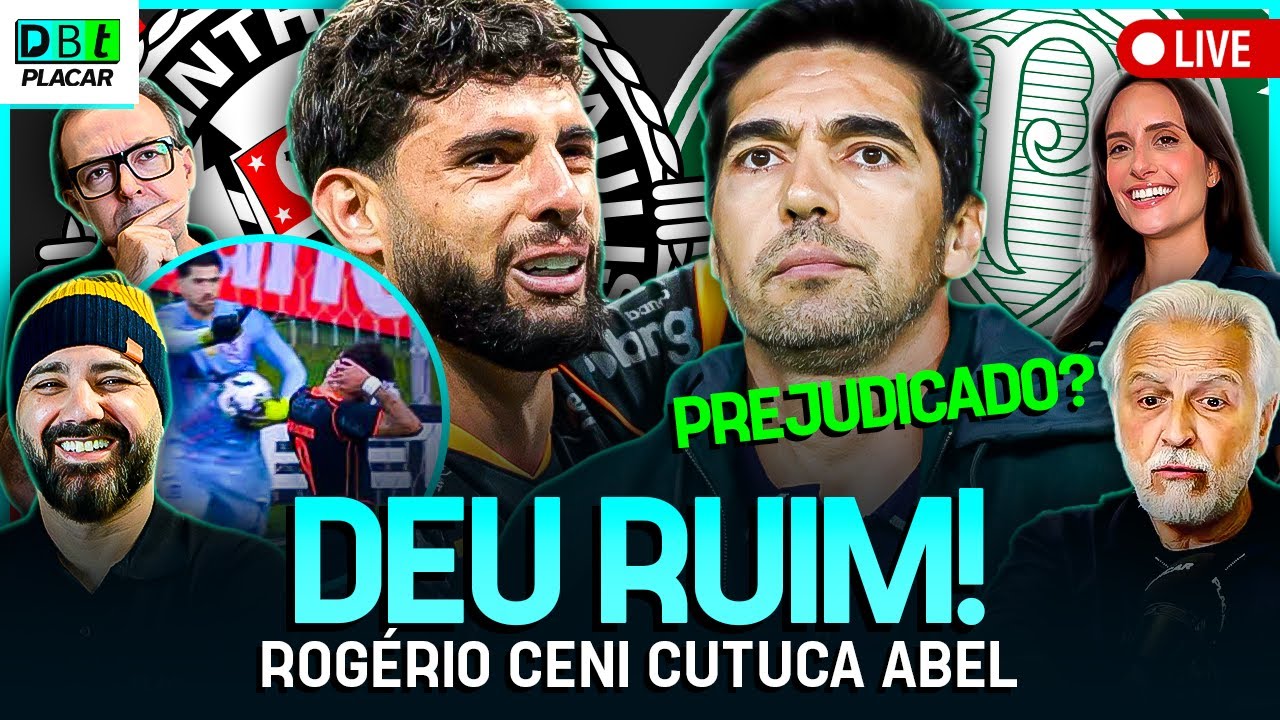 CORINTHIANS TENTA MAS ERRA FEIO, PALMEIRAS TROPE&Ccedil;A E SANTOS FICA NO EMPATE | Debate Placar | 29/09