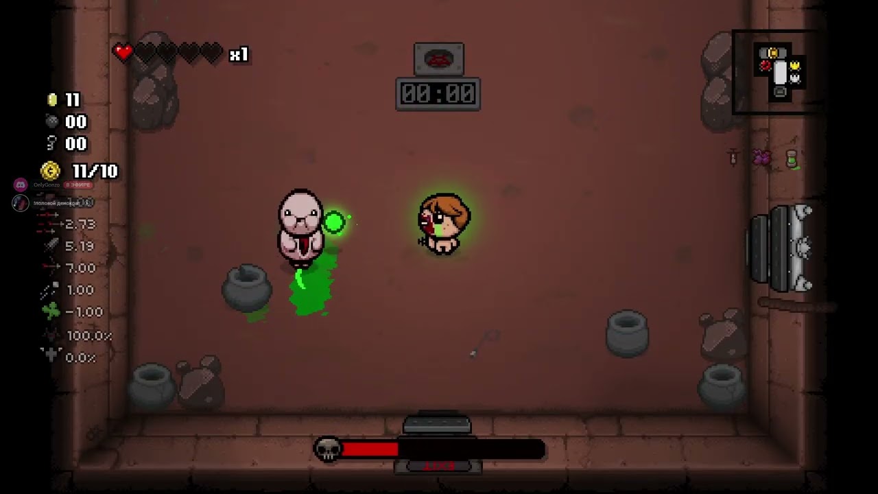 The Binding of Isaac режим Greed
