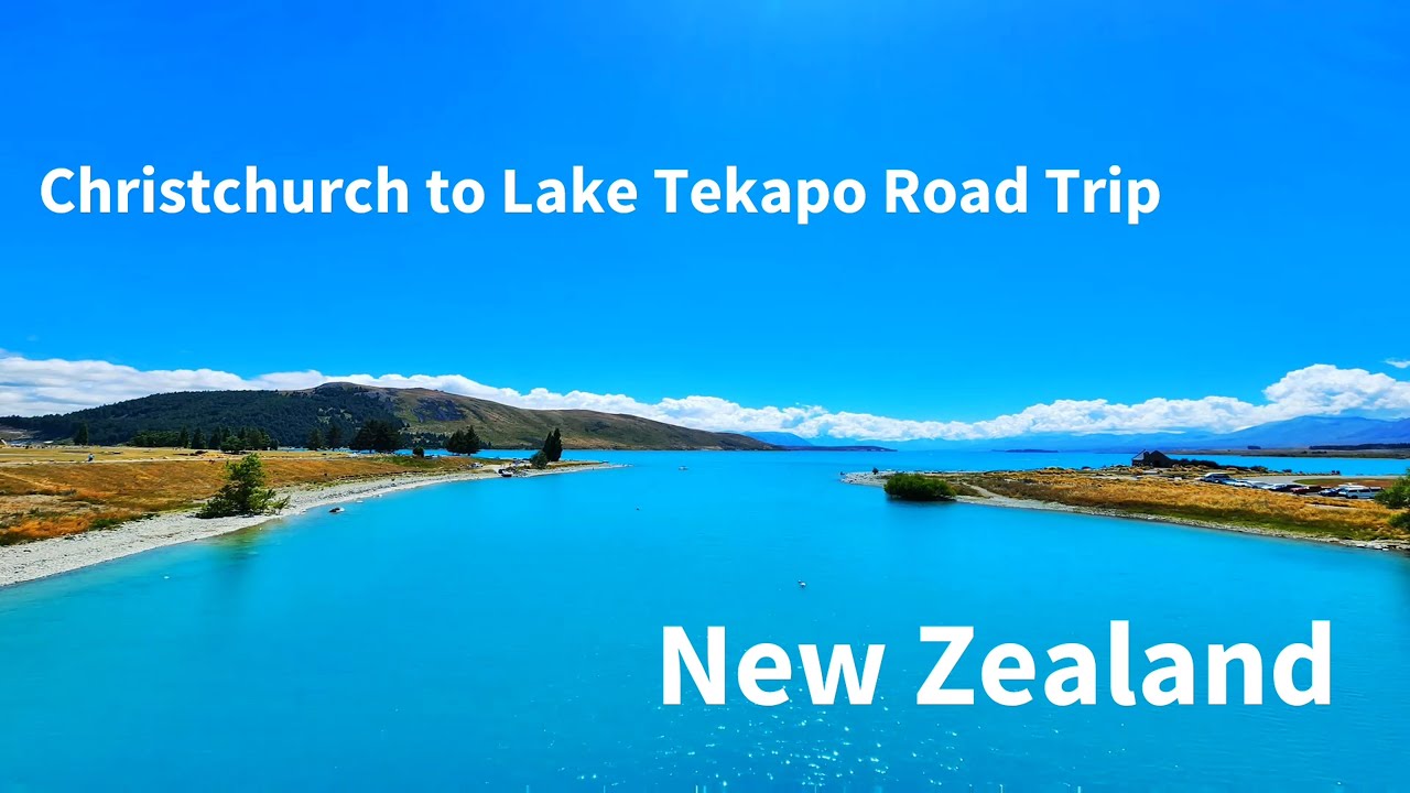 Scenic Drive from Christchurch to Lake Tekapo