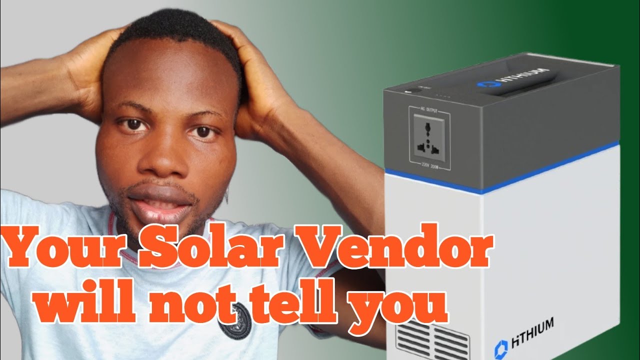 Forget peace of mind if you buy some solar Generator | not this
