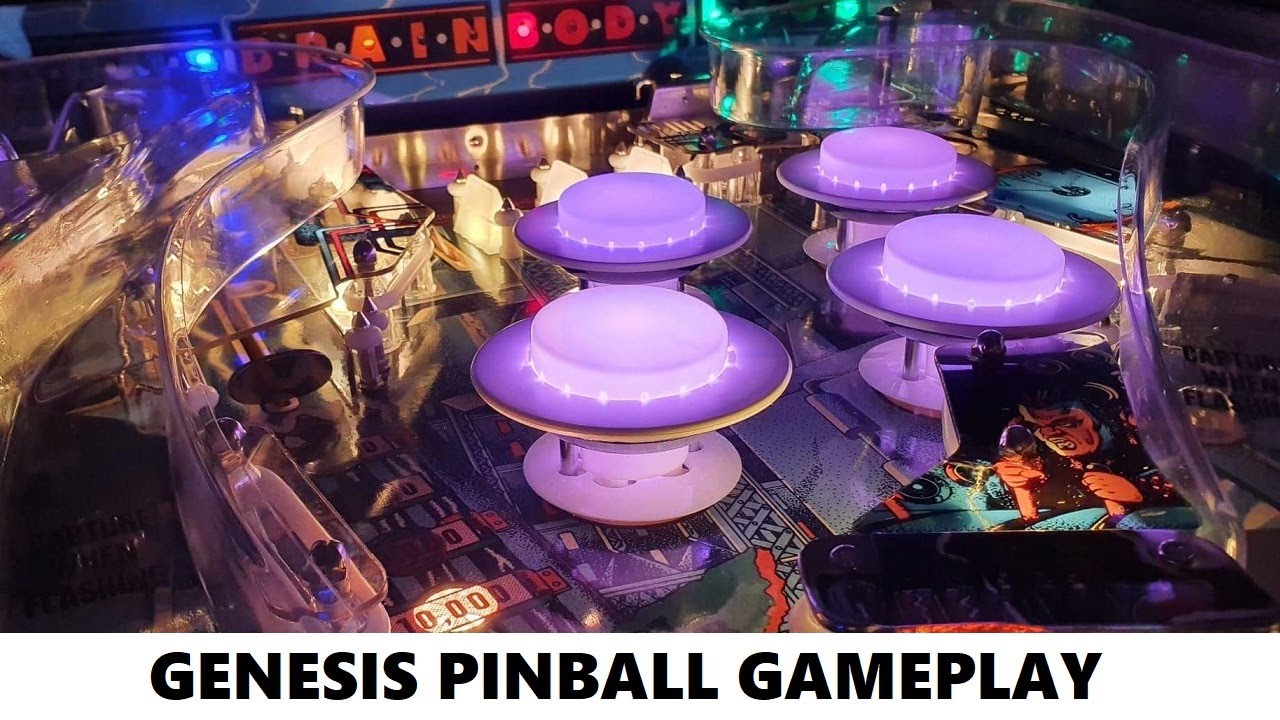 Genesis Pinball Gameplay (Gottlieb 1986)