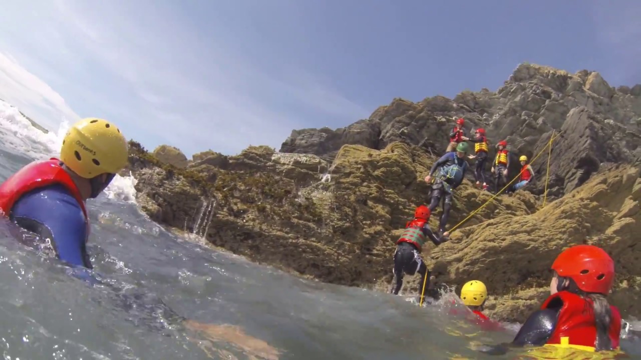 Coasteering at Anglesey Outdoors