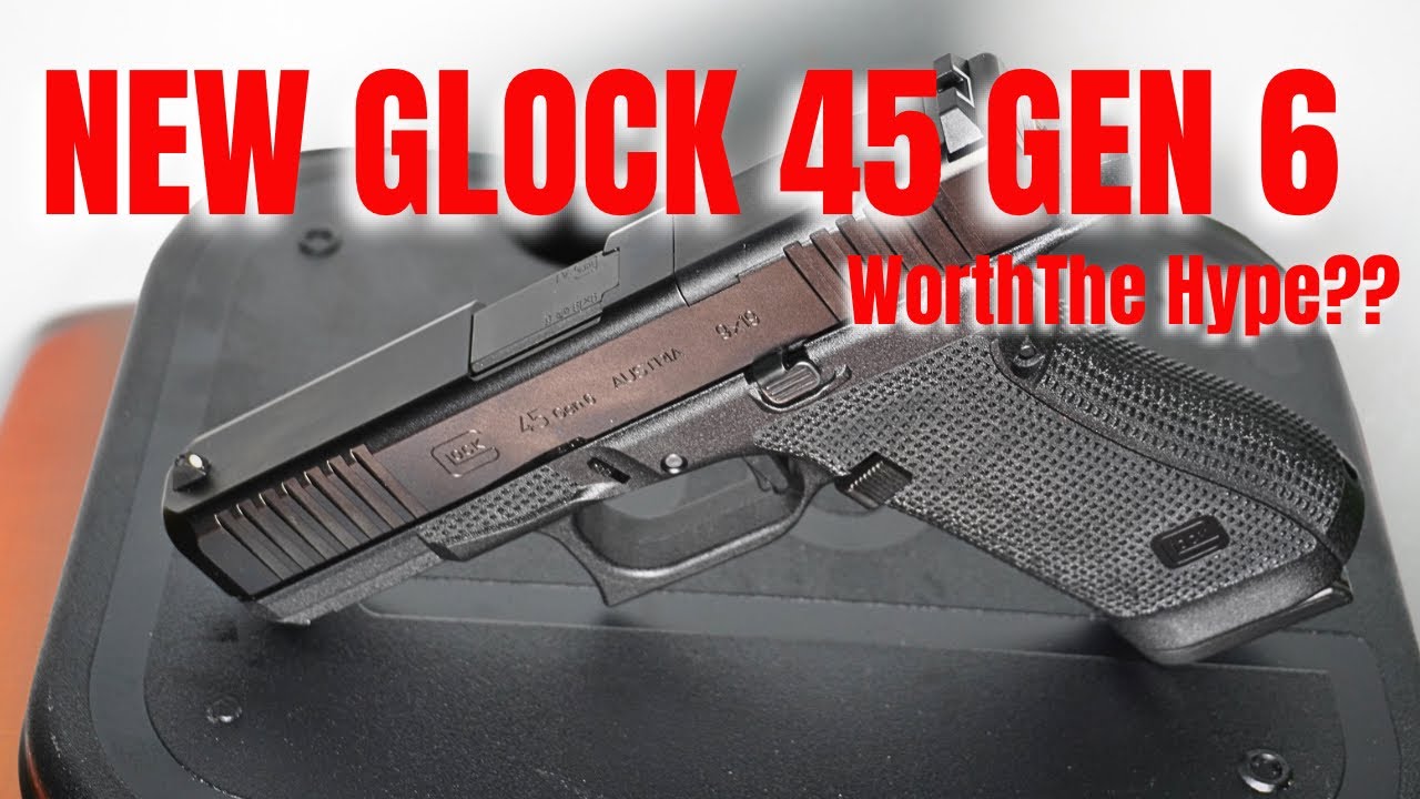 Распаковка нового пистолета GLOCK 45 GEN 6.