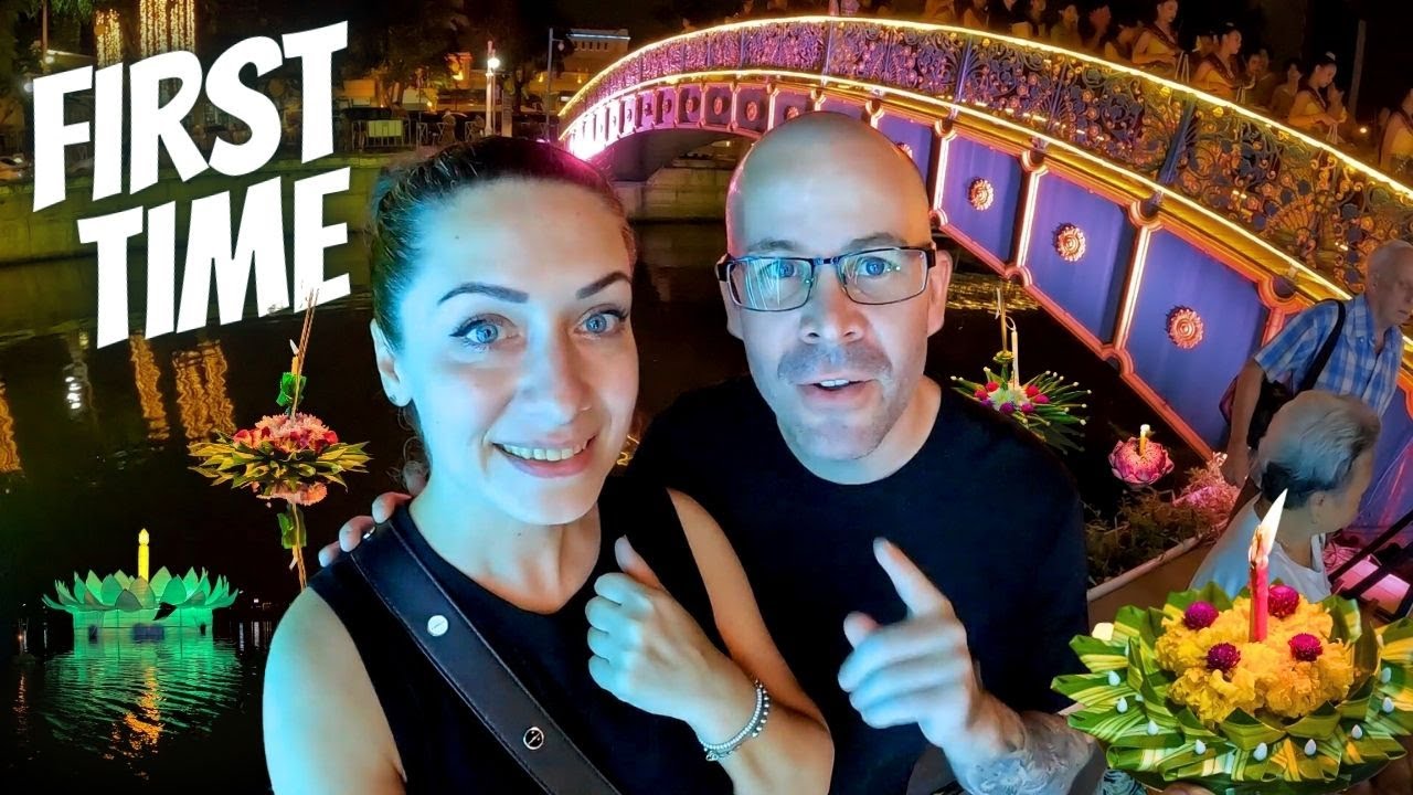 Amazing LOY KRATHONG FESTIVAL 2023 BANGKOK Thailand 🇹🇭 (PART 1)