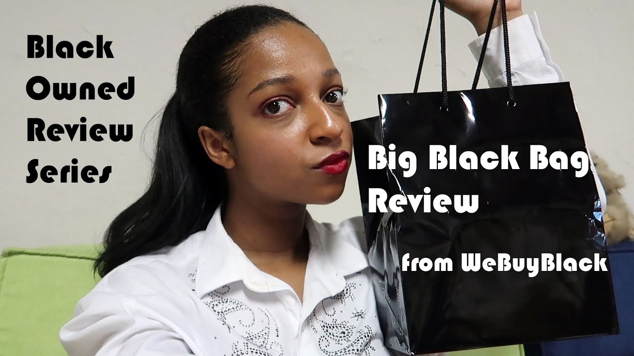 WeBuyBlack Big Black Bag Unboxing and Review | Black Owned Reviews