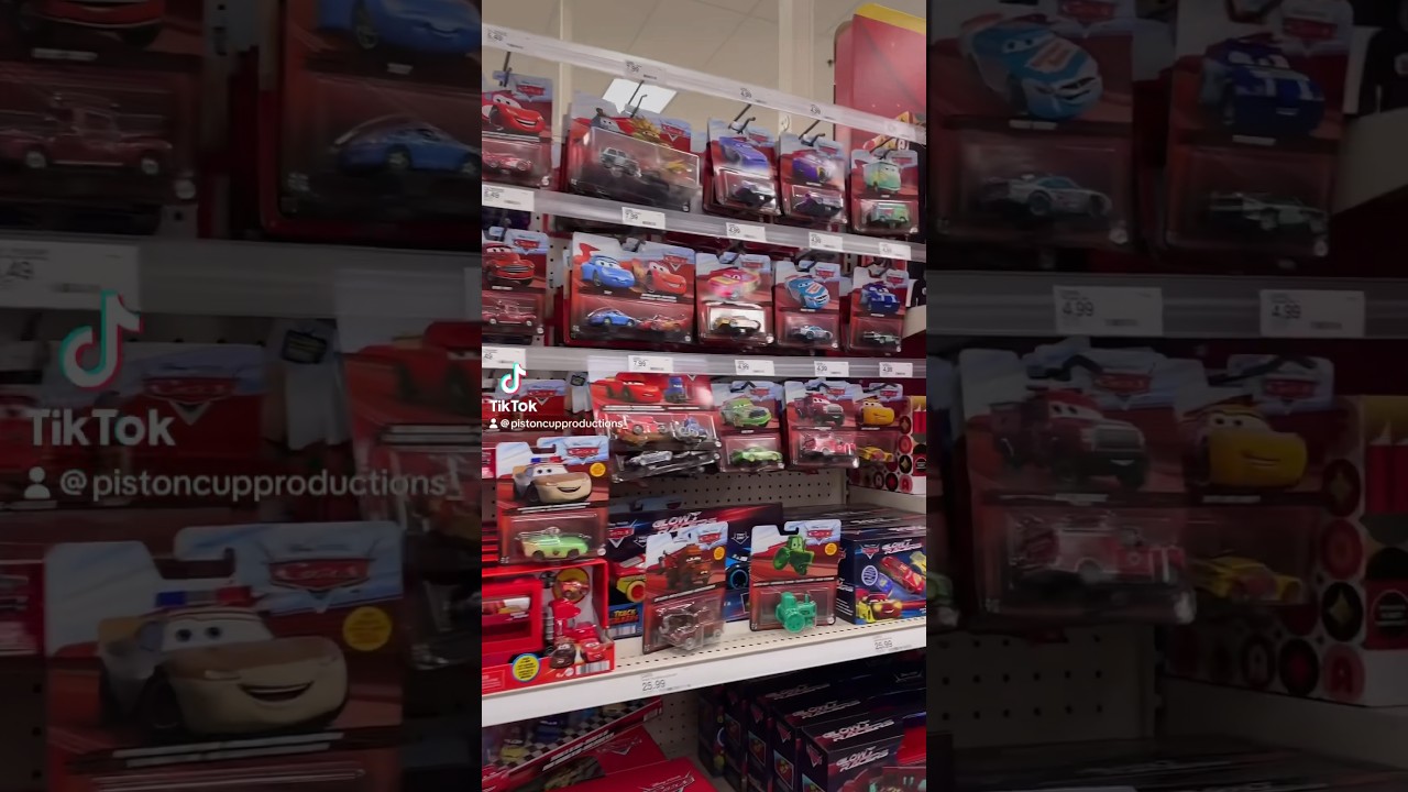 Huge Pixar Cars Diecast Restock At Target! #disneycars #lightningmcqueen #target #disneycarsdiecast