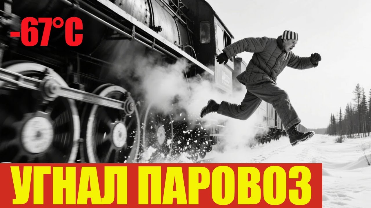НЕВОЗМОЖНЫЙ ПОБЕГ: угнал паровоз ради свободы