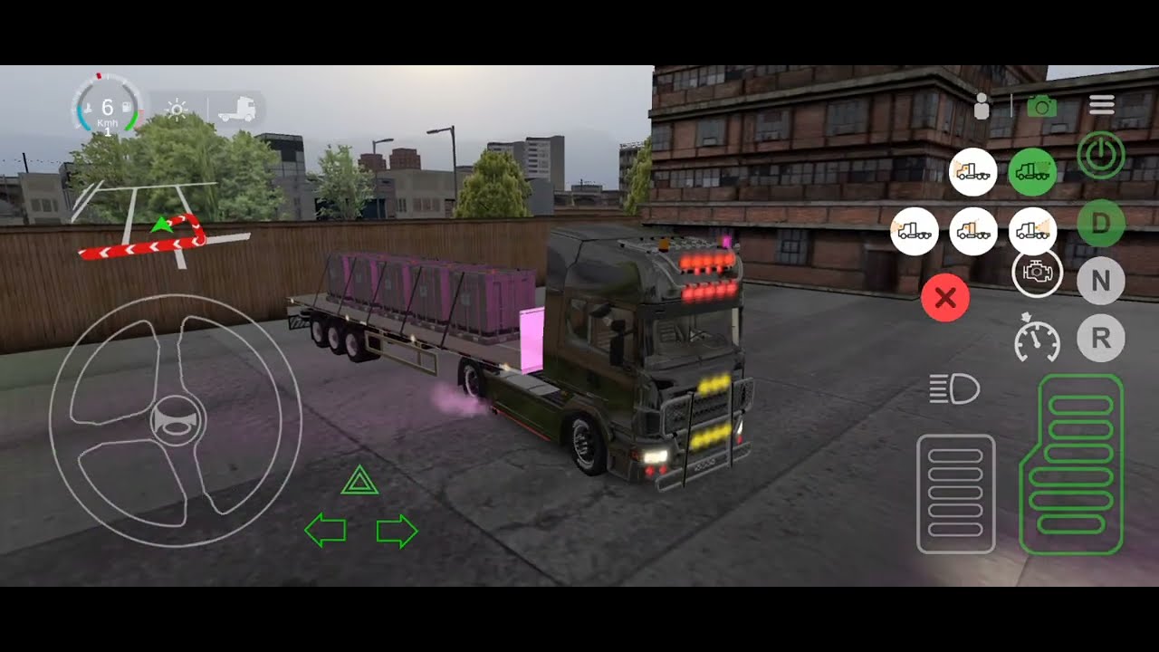 Universal truck simulator very heavy mission complete ✅