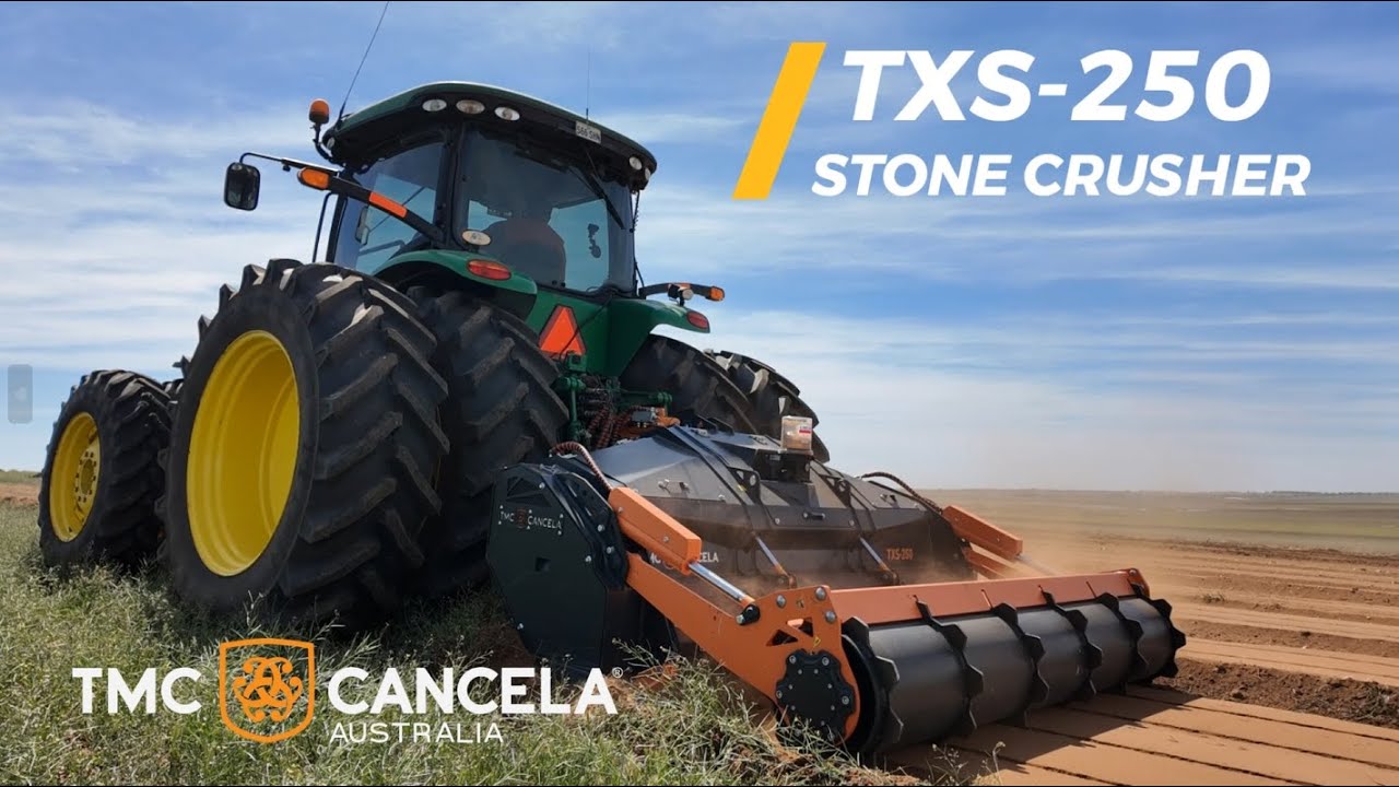 TMC CANCELA TXS-250 STONE CRUSHER - VINEYARD REMOVAL