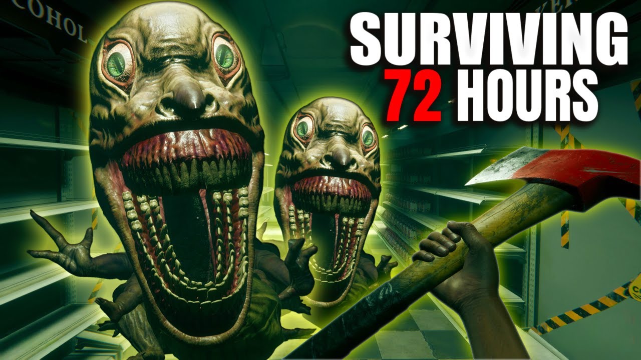 Can I survive 72 hours in a HORROR SUPERMARKET??