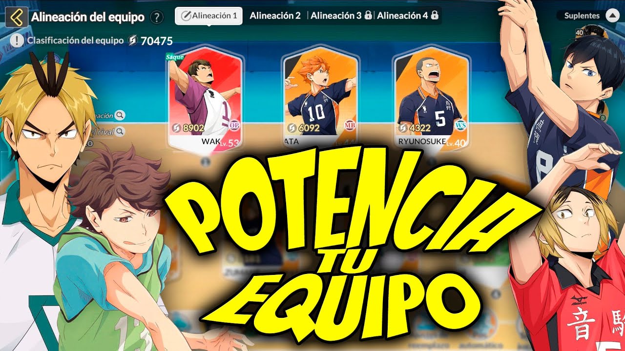 Potencia tu equipo con estos consejos!! ‐ HAIKYUU FLY HIGH