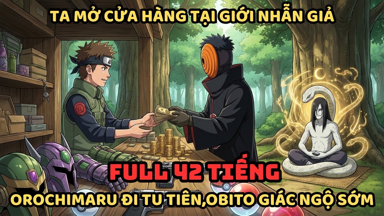 🔥TRỌN BỘ🔥Naruto Fanfic:  Ta Mở Cửa Hàng Tại Giới Nhẫn Giả - Orochimaru Đi Tu Tiên,Obito Giác Ngộ Sớm