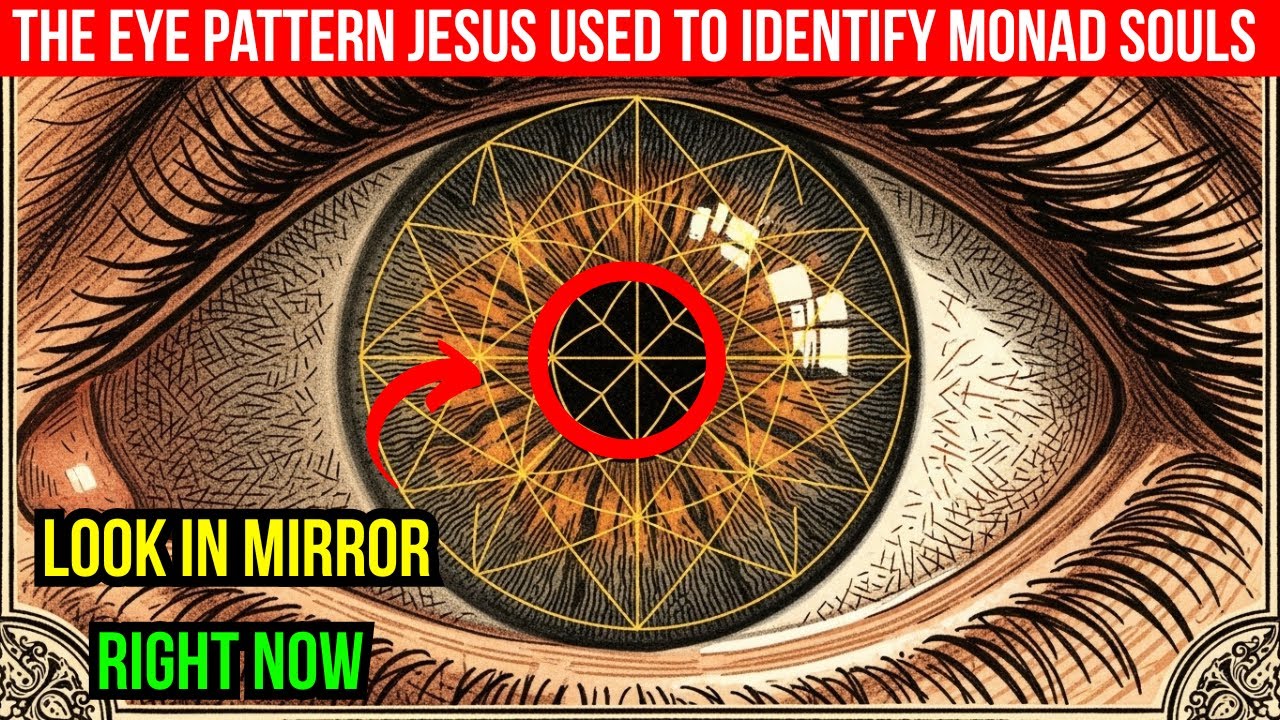 The Eye Pattern Jesus Used To Identify Monad Souls — Look In Mirror Right Now