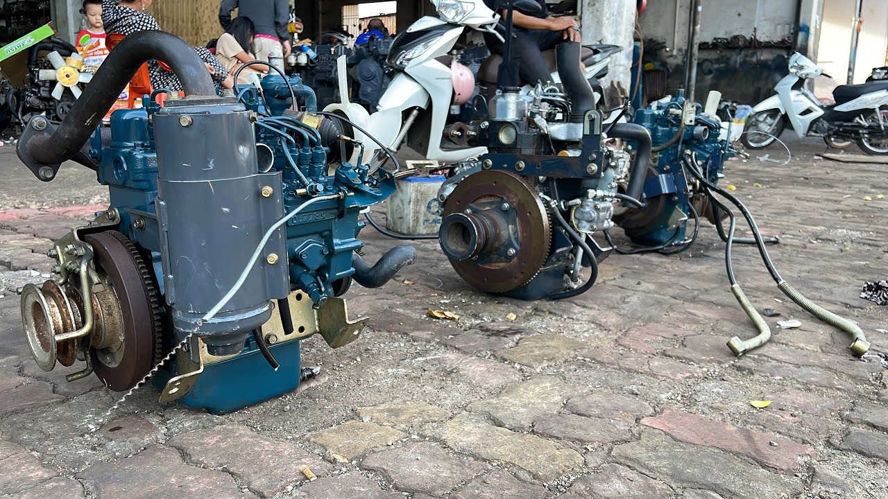 Lô Động Cơ Kubota D782 | 662 | Iseki E269 Như Mới | Nông Cơ Nguyễn văn châu