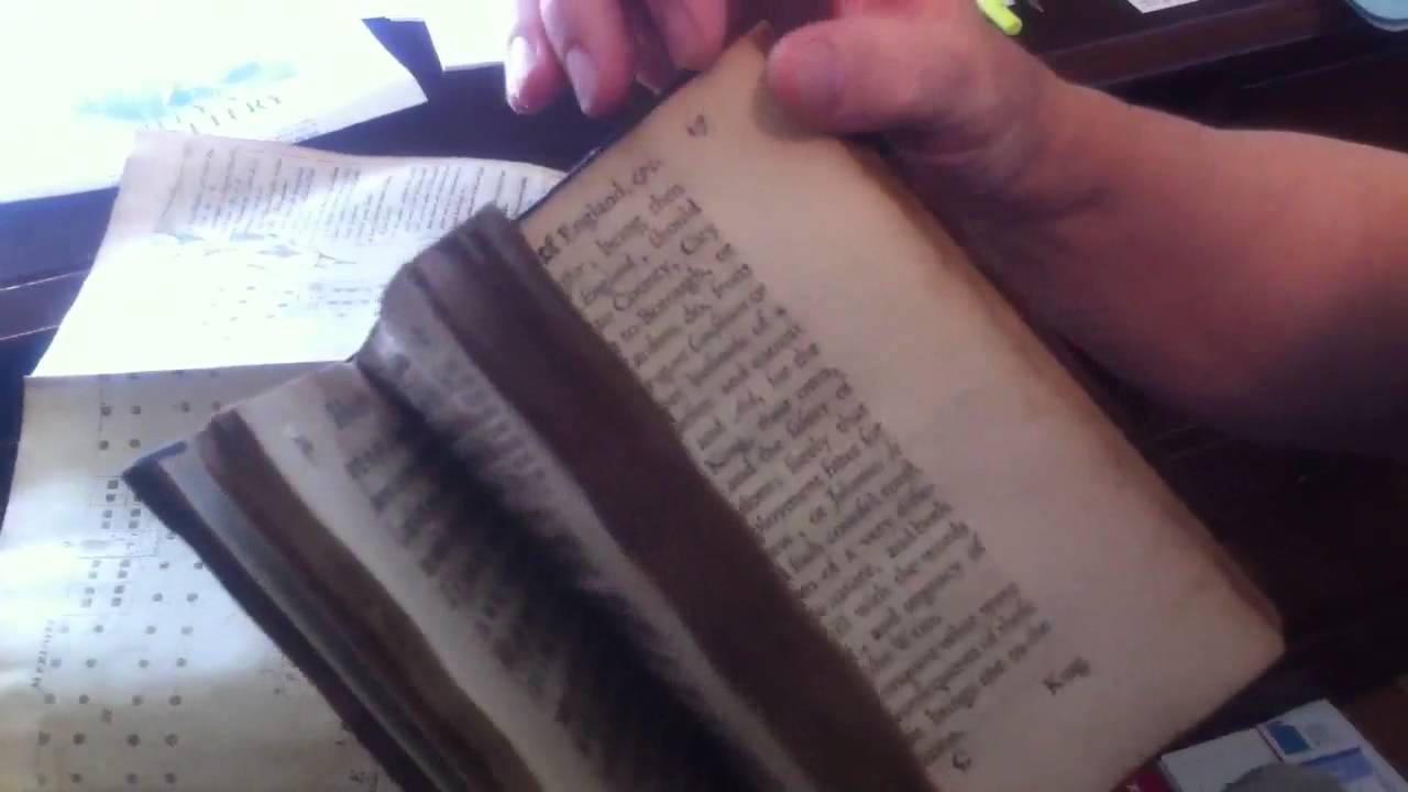 Rare Ancient Books! 300 Years Old!