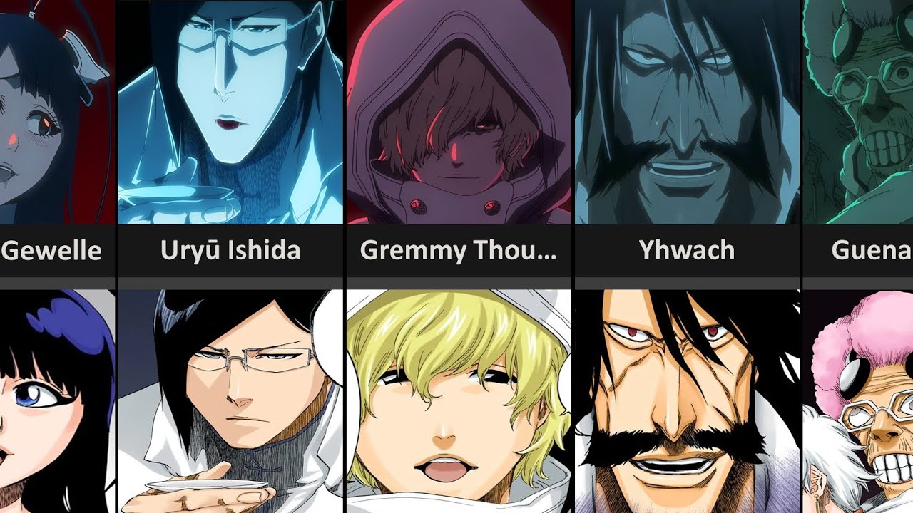 Bleach TYBW: All Sternritters Anime vs Manga