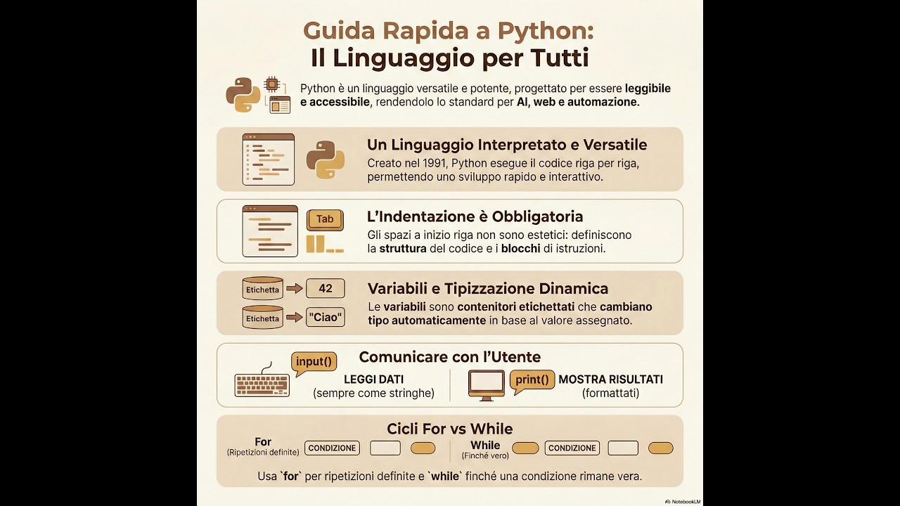 Basi di programmazione in linguaggio Python