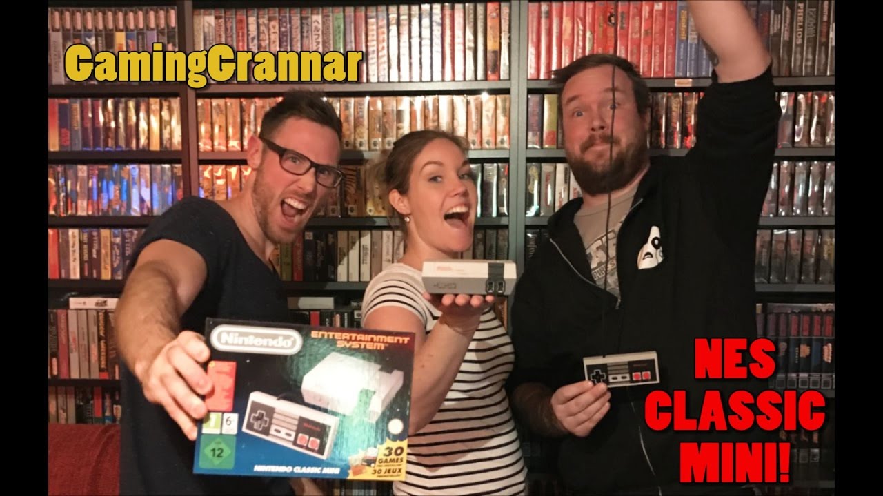 GamingGrannar: NES CLASSIC MINI Unboxing och test!