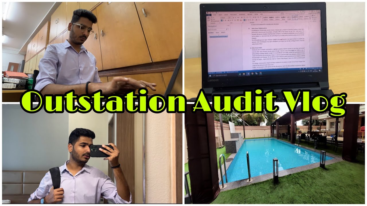 CA ARTICLESHIP OUTSTATION AUDIT VLOG || CHIRAG SWARNKAR ||