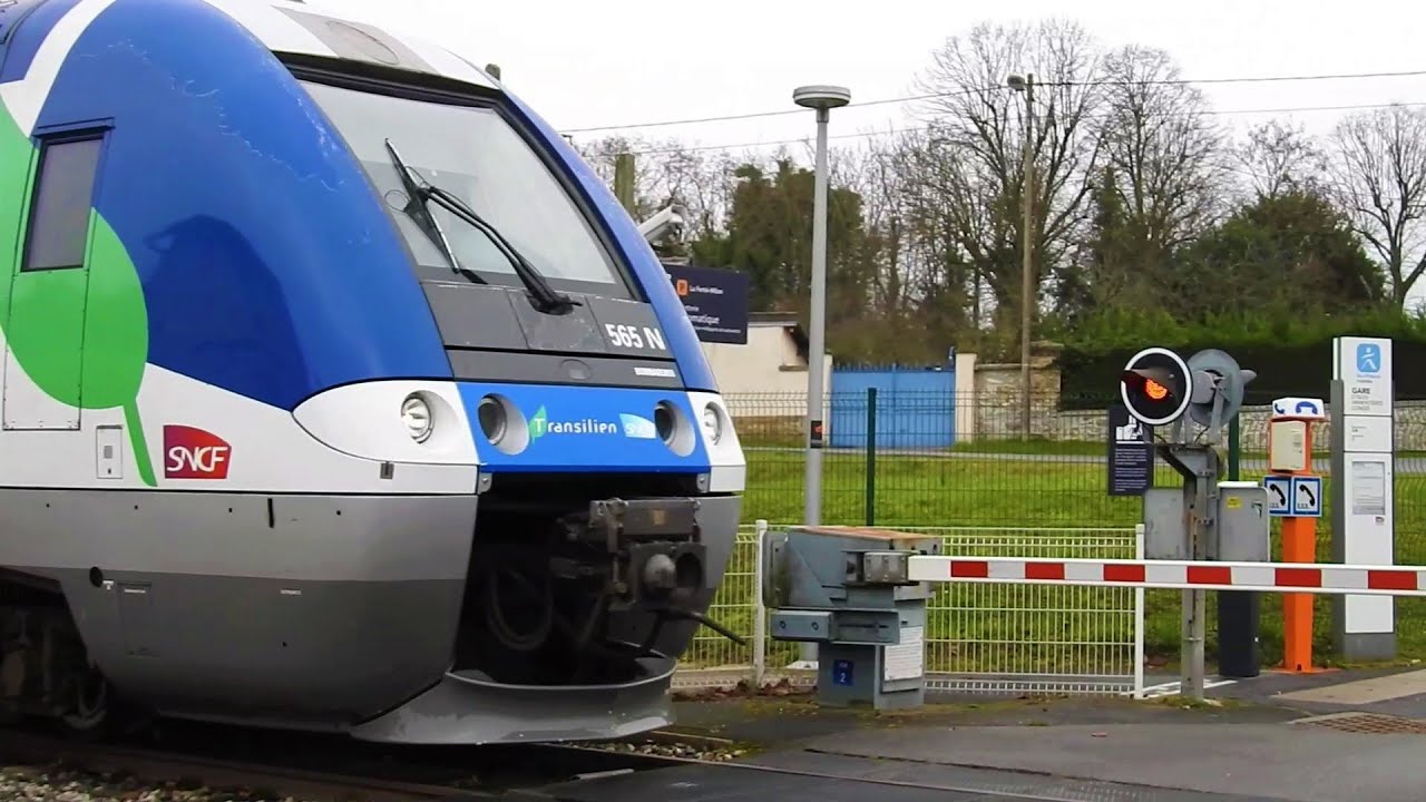 Les passage a niveau ligne P direction La Ferté-Milon 2023