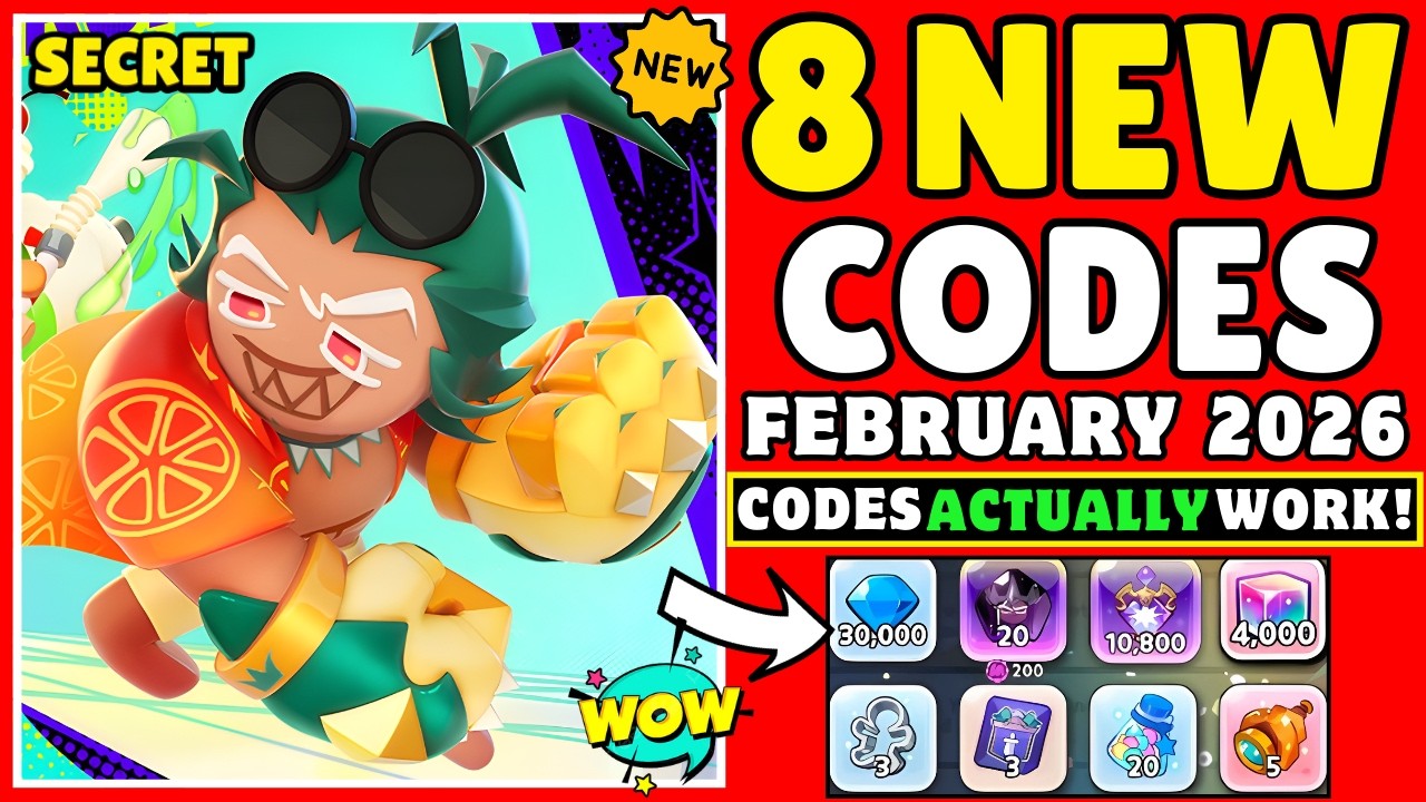💥NEW CODE💥 COOKIE RUN KINGDOM CODES FEBRUARY 2026 - CRK CODES 2026 - COOKIE RUN KINGDOM CODES