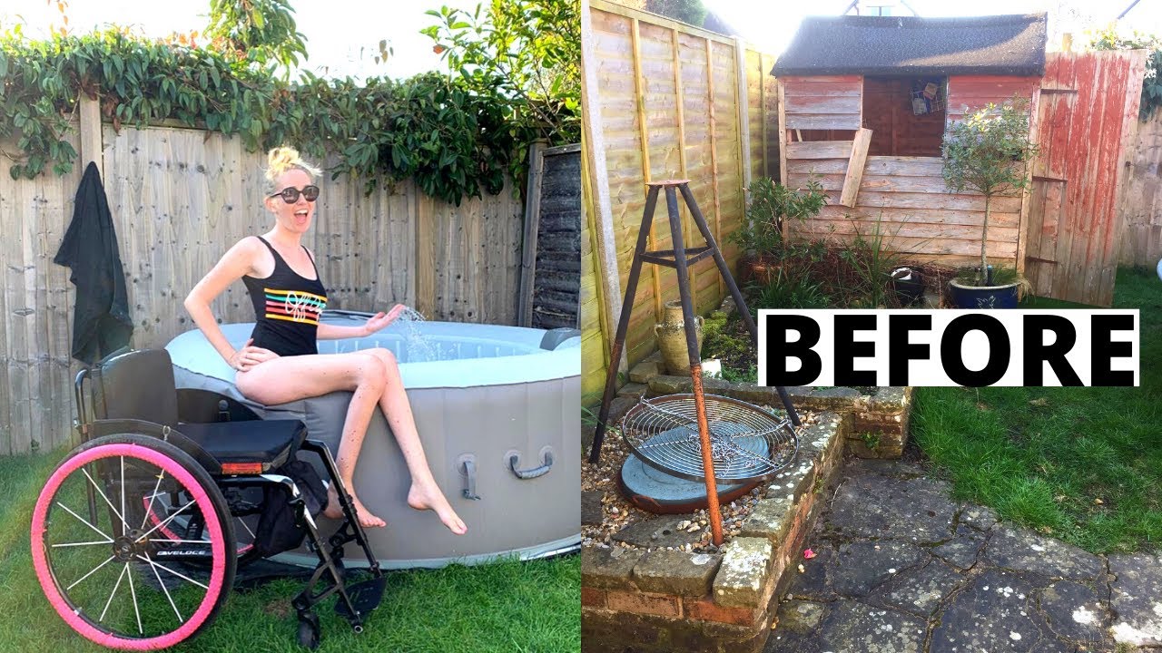 ♿️HOUSE RENOVATION: WHEELCHAIR ACCESSIBLE GARDEN TRANSFORMATION & SPA