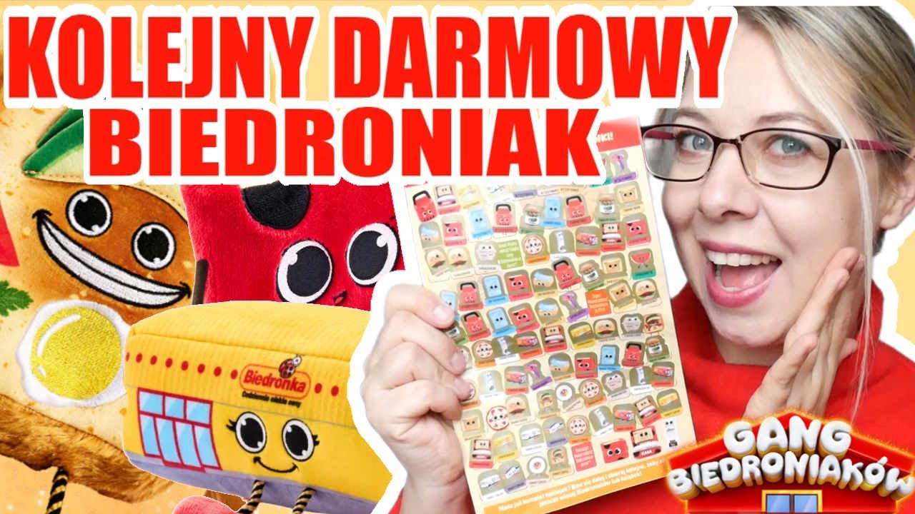 SZUKAM KOLEJNEGO BIEDRONIAKA ZA NAKLEJKI #biedroniaki #gangbiedroniaków