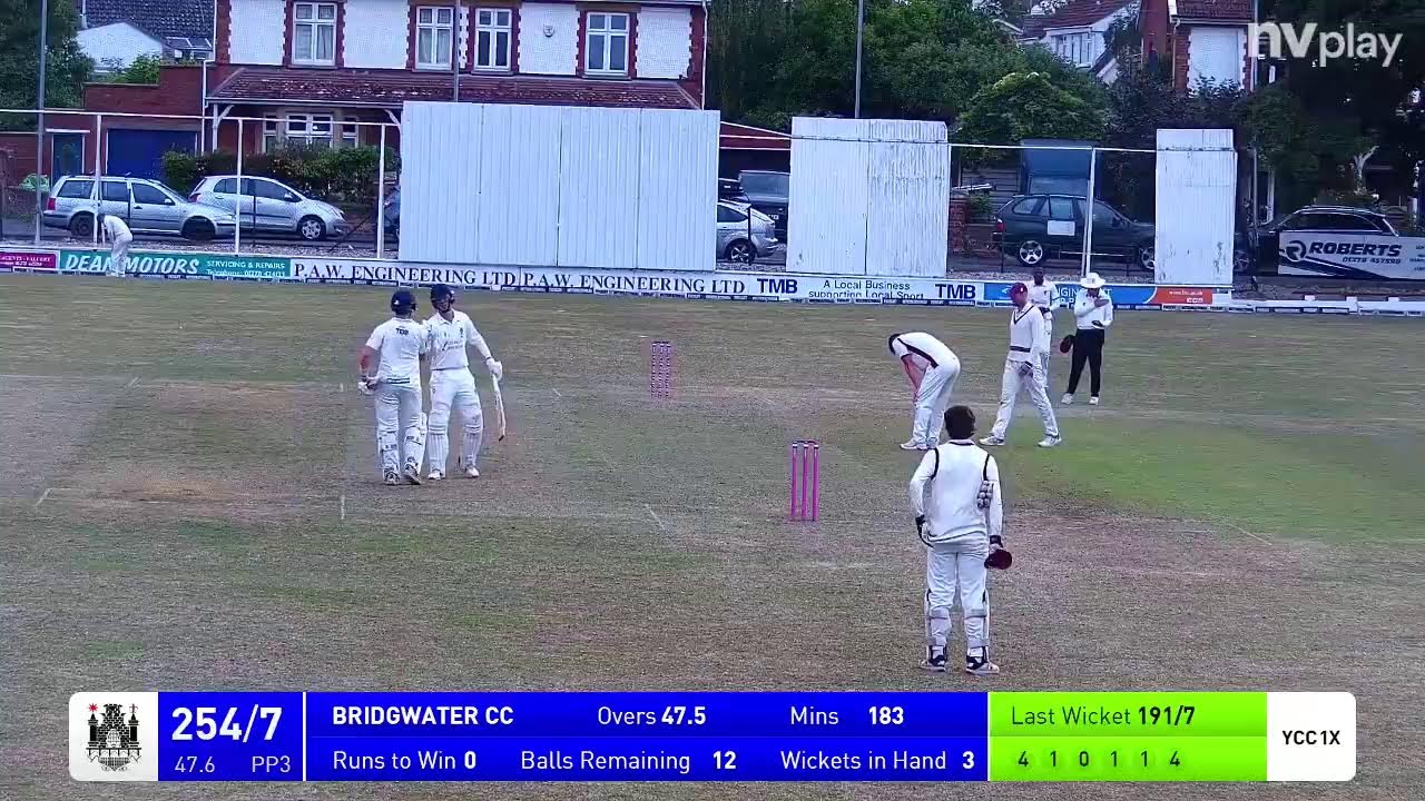Bridgwater 2nd XI v Yeovil 1st XI