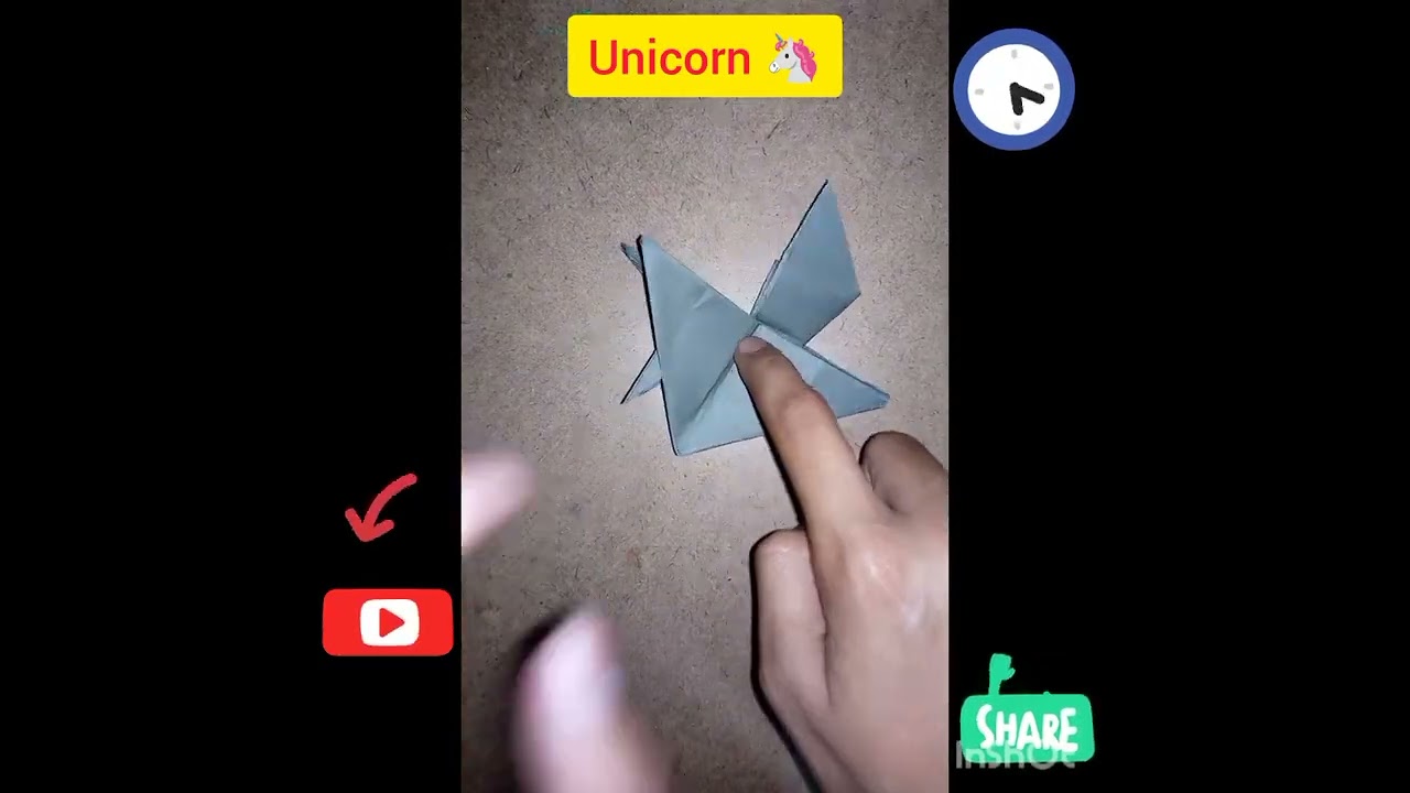  Origami Unicorn🦄