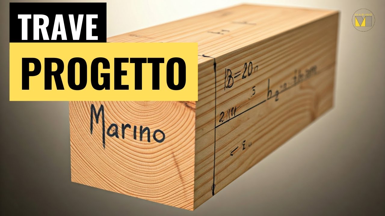 Trave in LEGNO - Progetto STATI LIMITE - 1