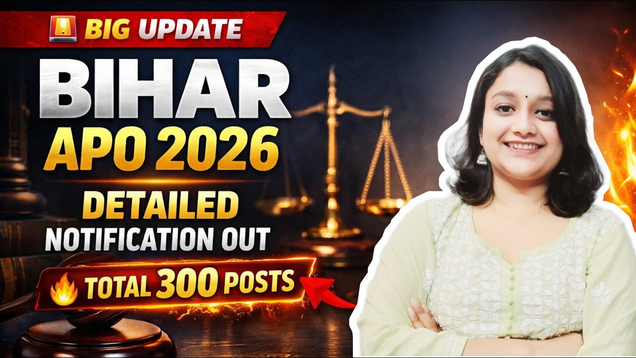 BIHAR APO DETAILED NOTIFICATION OUT | SYLLABUS, ELIGIBILITY, SALARY etc.