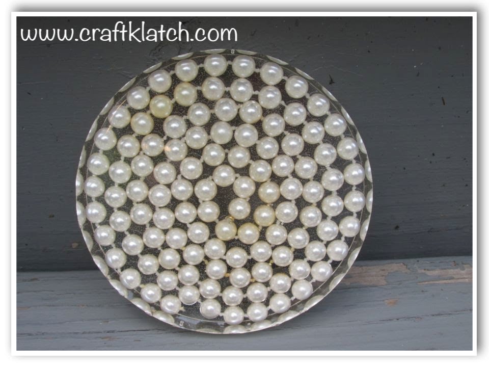 DIY Pearl Coaster   Another Coaster Friday How To