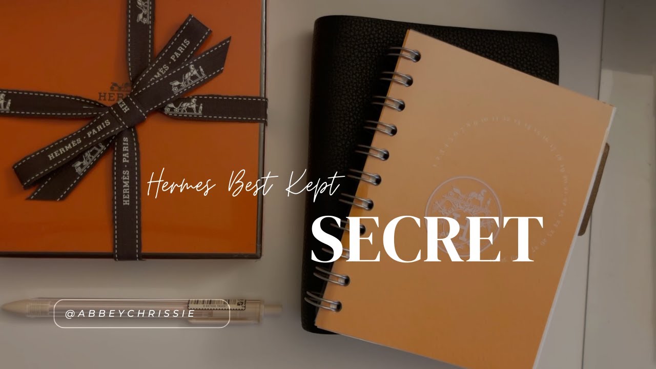 UNBOXING | Hermes Calendar Refill, Small Model  #hermesnotebook  #hermesunboxing