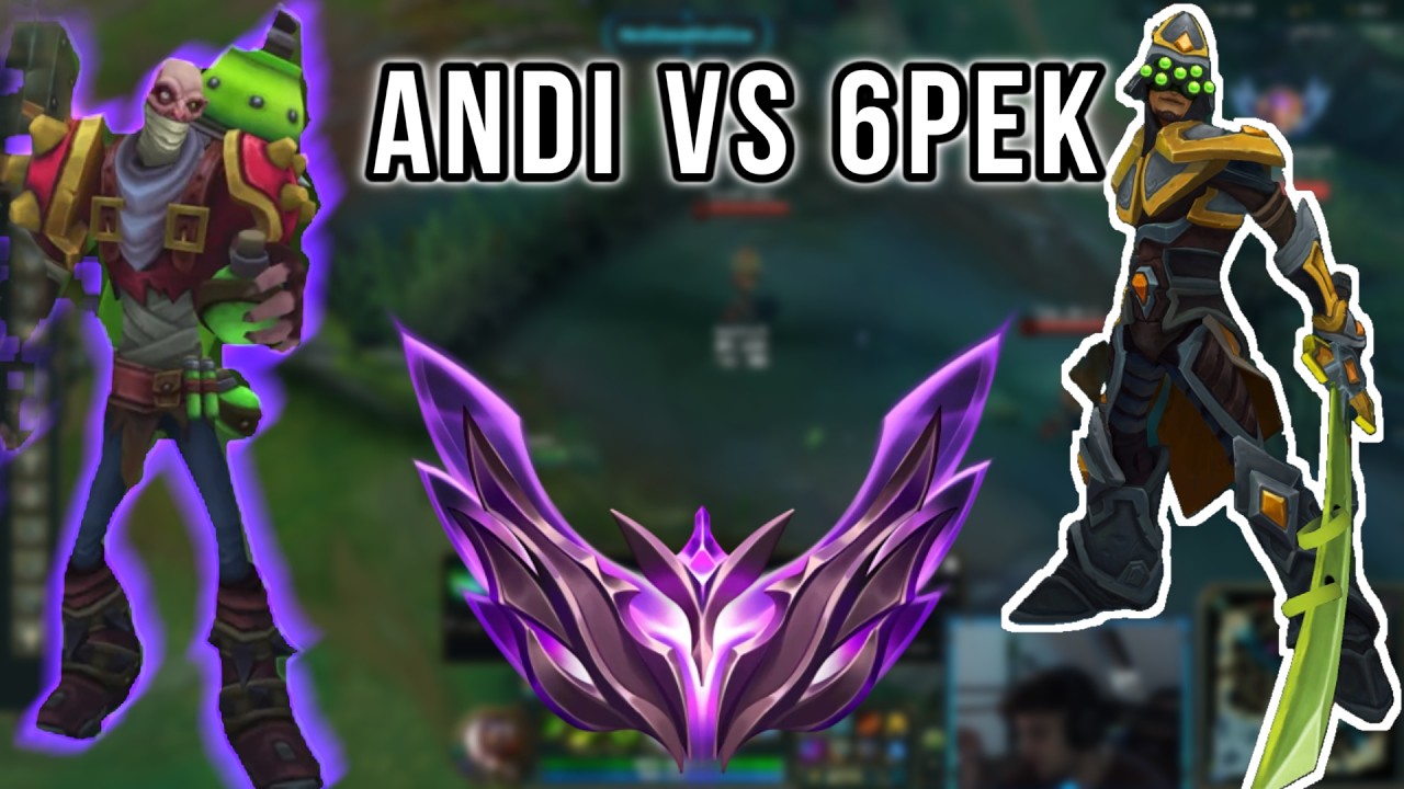 I played vs 6pek in solo Q
